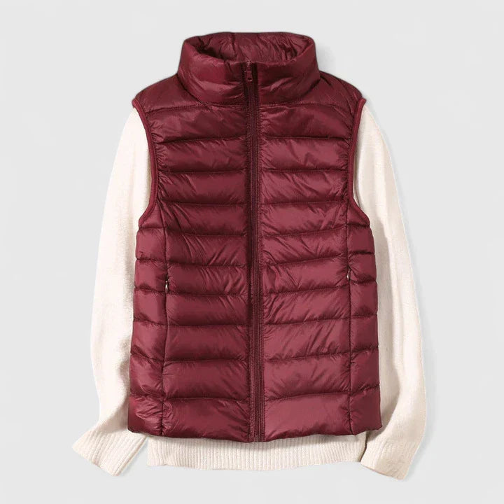 Janyressa | Comfortable Vest Burgundy