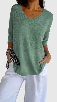 Sonylah | Comfortable Top Grass Green