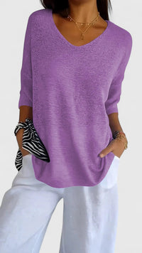 Sonylah | Comfortable Top Purple