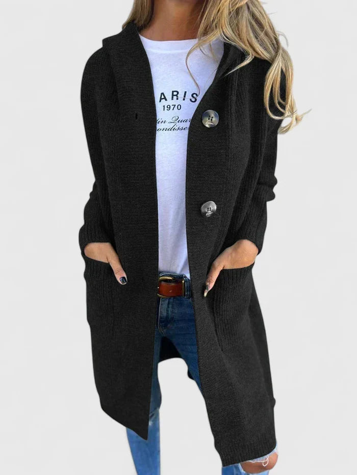Giulyanrah | Comfortable Cardigan Black