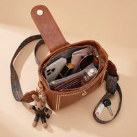 Clover – Vintage Satchel Handbag with Free Charm