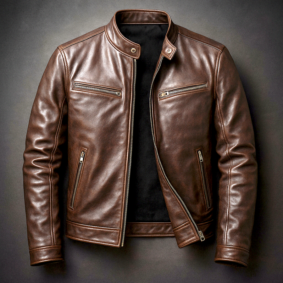 Alistair - Vintage Leather Jacket
