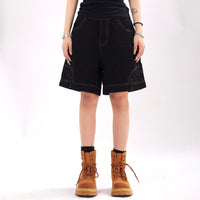 Renata Oversized Denim Shorts