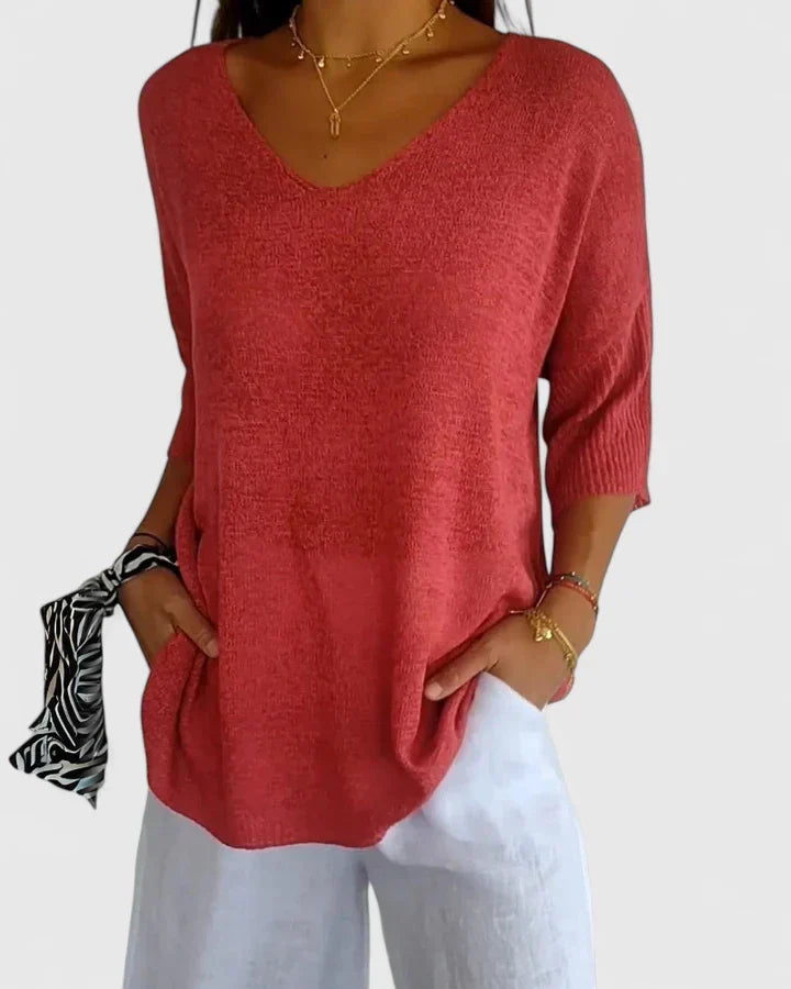 Karyxiah | Sophisticated Top Red