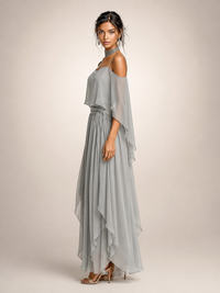 Felicita – Elegant Chiffon Trouser Set