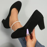 Tazie | Orthopedic Heels Black