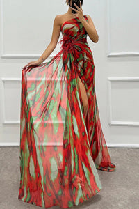 Lily - Vibrant Draped Dress