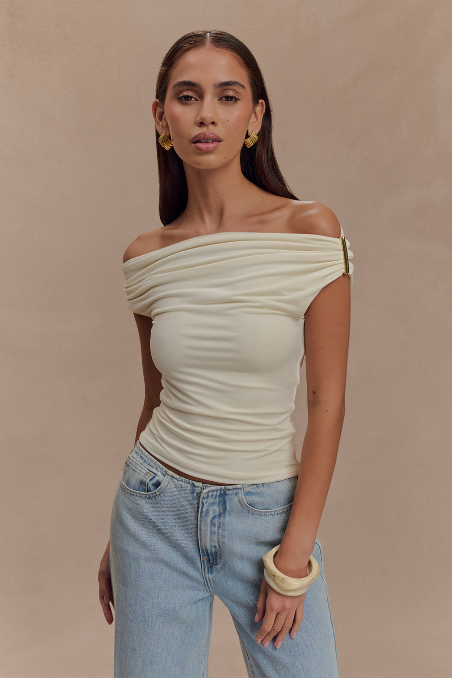 Kinsley Metal Detail Top