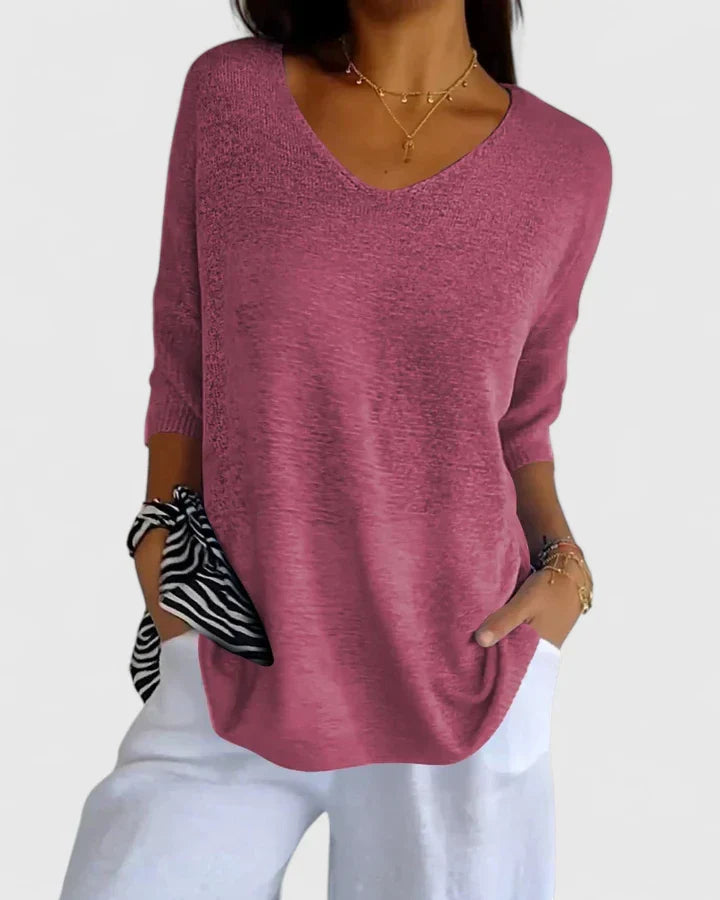 Karyxiah | Sophisticated Top Rose red