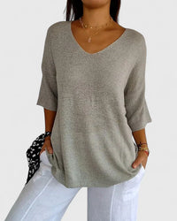 Karyxiah | Sophisticated Top Gray