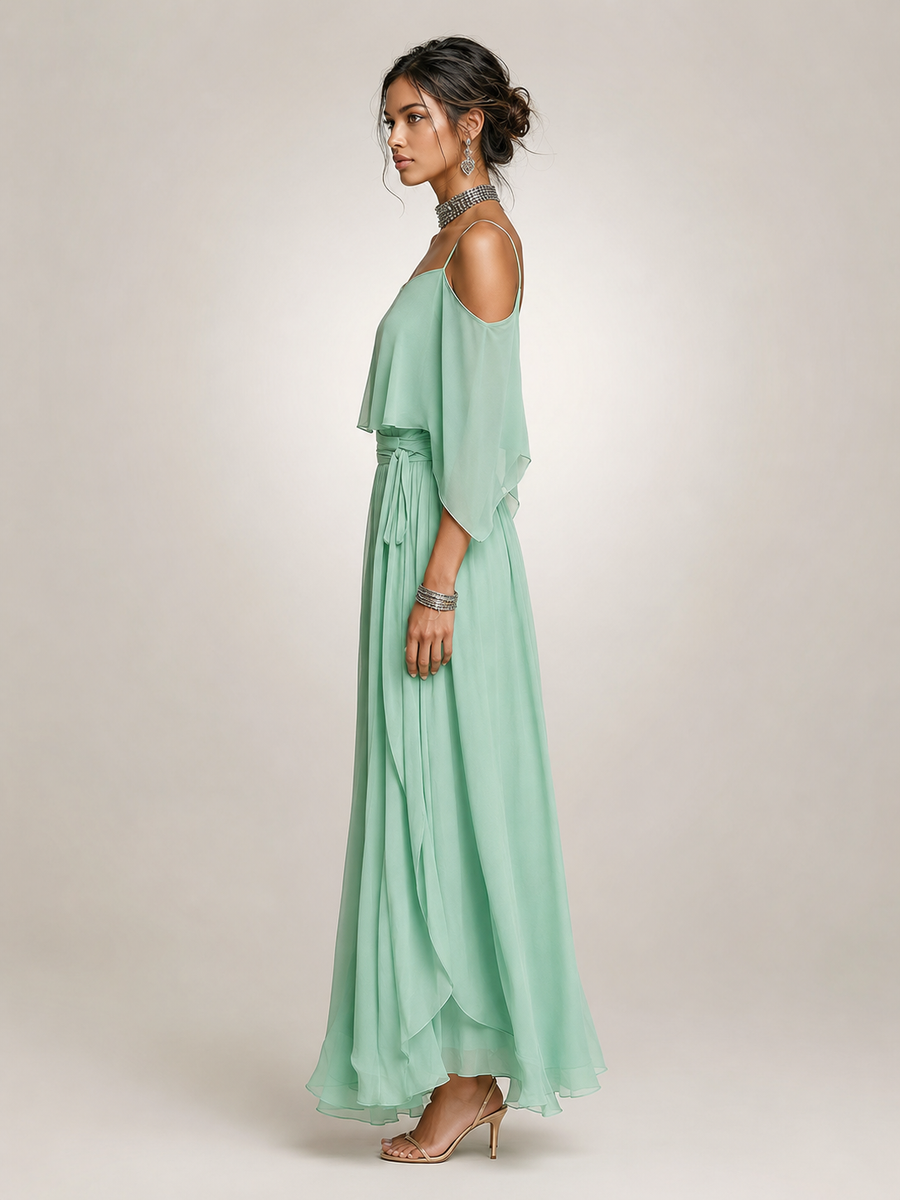 Felicita – Elegant Chiffon Trouser Set