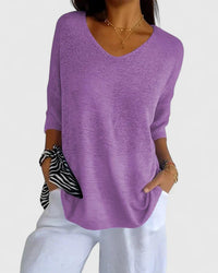 Karyxiah | Sophisticated Top Purple