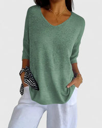 Karyxiah | Sophisticated Top Grass green