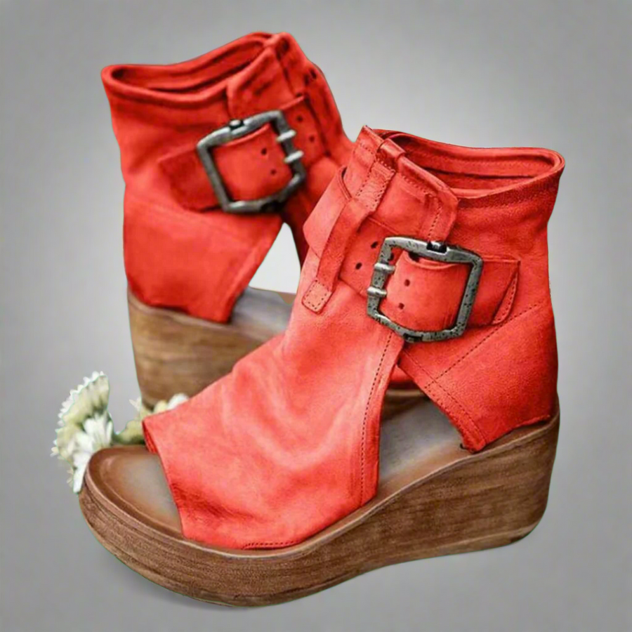 Reverie - Handmade Faux Leather Sandals