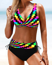 Ysella - Colorful Bikini Set
