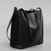 Structured Faux Leather Bag - Natalia
