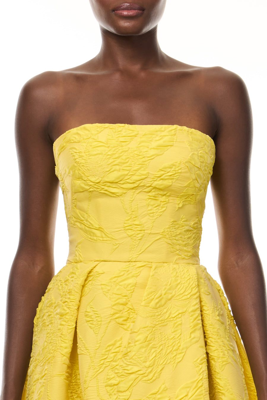 Strapless Gown with Tulip Skirt