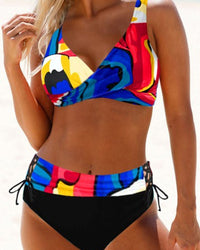 Ysella - Colorful Bikini Set
