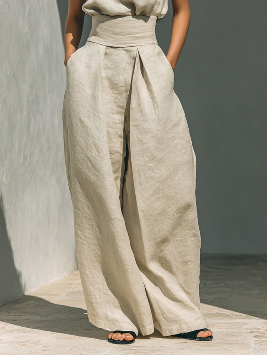 Livia – Cotton & Linen Minimalist Set