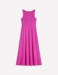 Sleeveless Ponte Midi Dress-Passion Flower