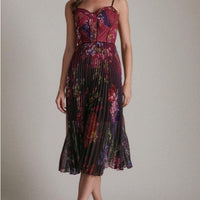 Karen Millen Dress Karen Millen Ombre Corset Detail Woven Stappy Mid,