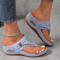 Juno – Comfortable Wedge Sandals for Everyday Wear