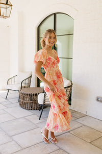 Laine Dress Peach