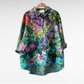 Cerelia - Elegant Linen Summer Blouse