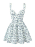 That First Kiss Dress Blue White