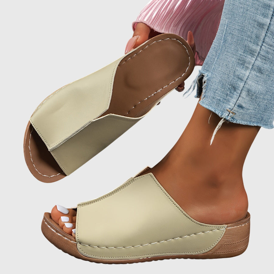 Alicia | Stylish Orthopedic Sandals Khaki