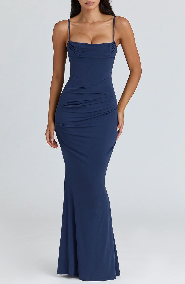 Milena Corset Trumpet Gown (Women)