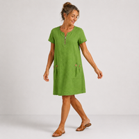 Sadie - Cotton and Linen Casual Dress