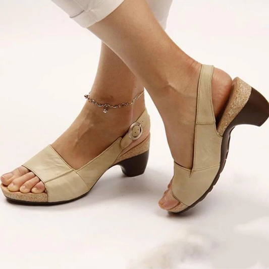 Fallon | Women's Block Heel Slingback Sandals