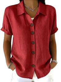 Becca – Relaxed Short Sleeve Women’s Shirt