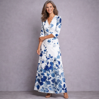 Myrtle - Elegant Maxi Floral Dress