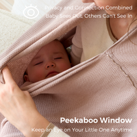 Taupe Peekaboo Nursing Poncho