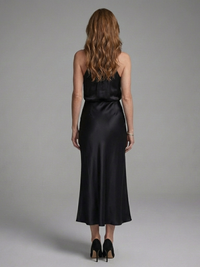 Emmeline - Midi Dress with Halter Neckline