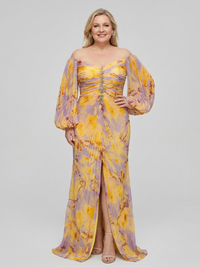 Bellamy - Elegant Dress with V-Neckline
