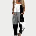 Imogen - Comfortable Printed Dungarees