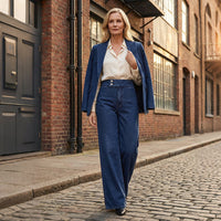 Ellery - High Waist Wide-Leg Jeans
