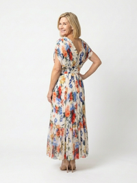 Mollie – Pleated Midi Dress