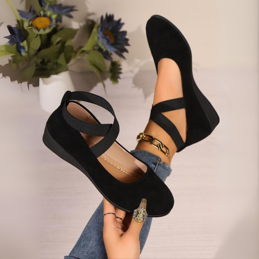 Ada – Closed Wedge Ballerina Shoes
