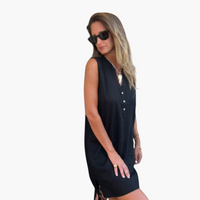 Harper - Sleeveless V-Neck Dress