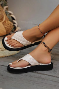 Adriana Chunky Slide Sandals