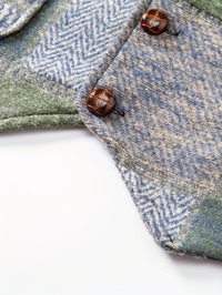 Zachariah - Classic Patchwork Gilet for Men