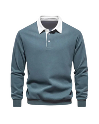 Curtis – Casual Polo Knit Sweater