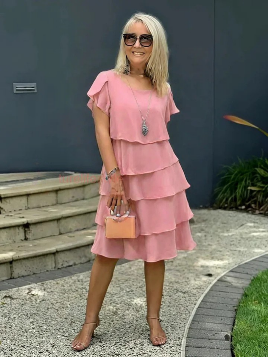 Isla - Sweet Chiffon Layer Dress