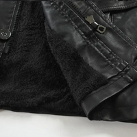 Nico - Elegant Long Leather Biker Jacket