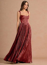 Isonelle Moss Navy Maxi Dress
