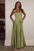 Odina Maxi Dress Palm Small Palm